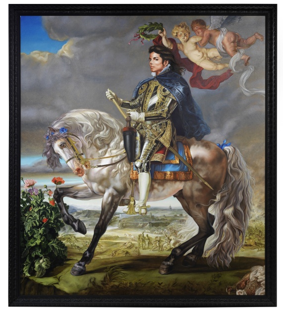 Jazdecký portrét kráľa Filipa II., 2009 od Kehinde Wiley