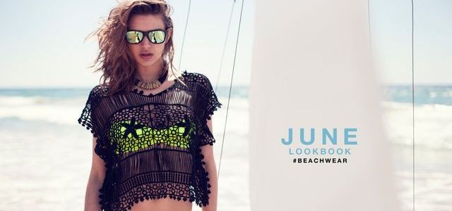 Stradivarius Beachwear lookbook jún 2013