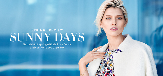 H &amp; M Spring 2015 Preview collection: Sunny Days