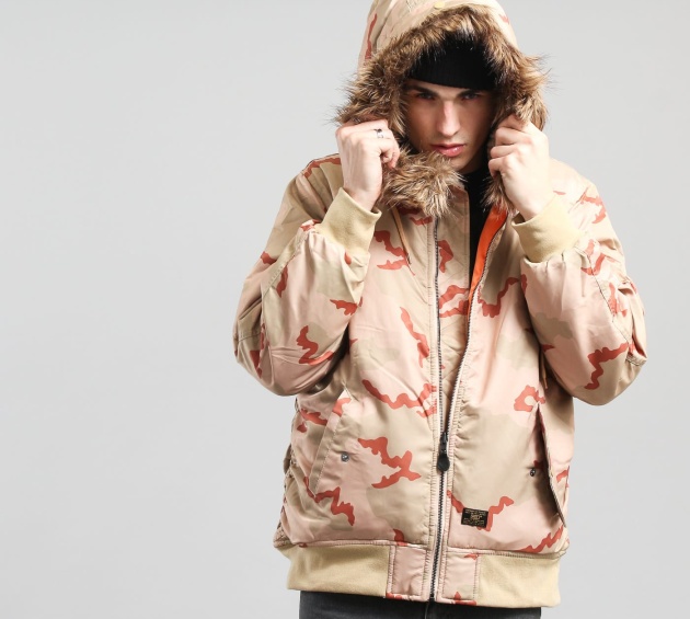 HUF N2B Jacket camo