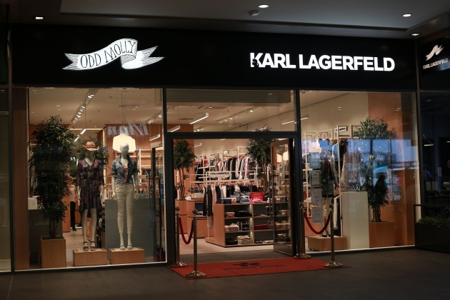 Karl Lagerfeld obchod vo Fashion Arena Outlet